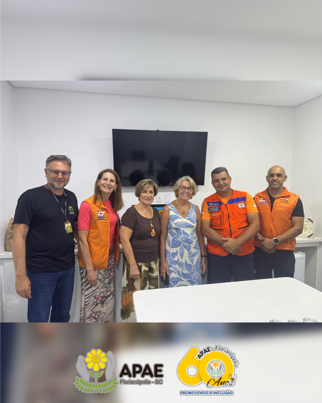 Reunião com a Defesa Civil SC